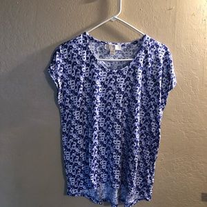 Michael Kors multicolored tee sz L